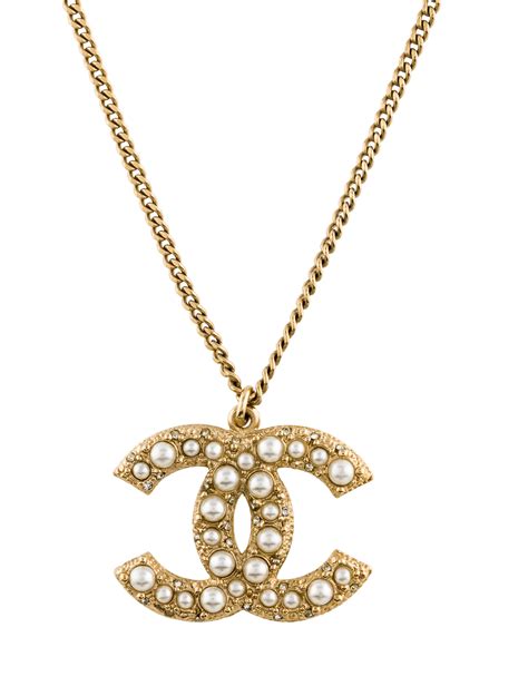 chanel metal necklace|Chanel necklace online shop.